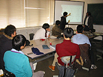 Shepherd先生来日 ゼミの様子